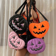 Cargar imagen en el visor de la galería, BOLSO CALABAZA HALLOWEEN