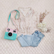 Cargar imagen en el visor de la galería, BOLSA CÁMARA MINTPINK